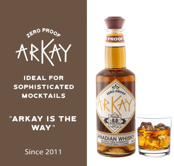 Zero Proof Canadian Whisky 33.3 FL OZ / 1 Liter
