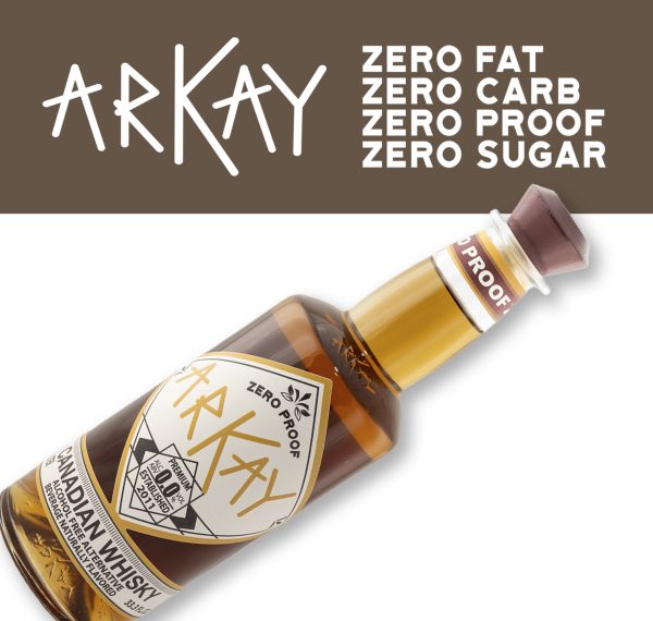 Zero Proof Canadian Whisky 33.3 FL OZ / 1 Liter