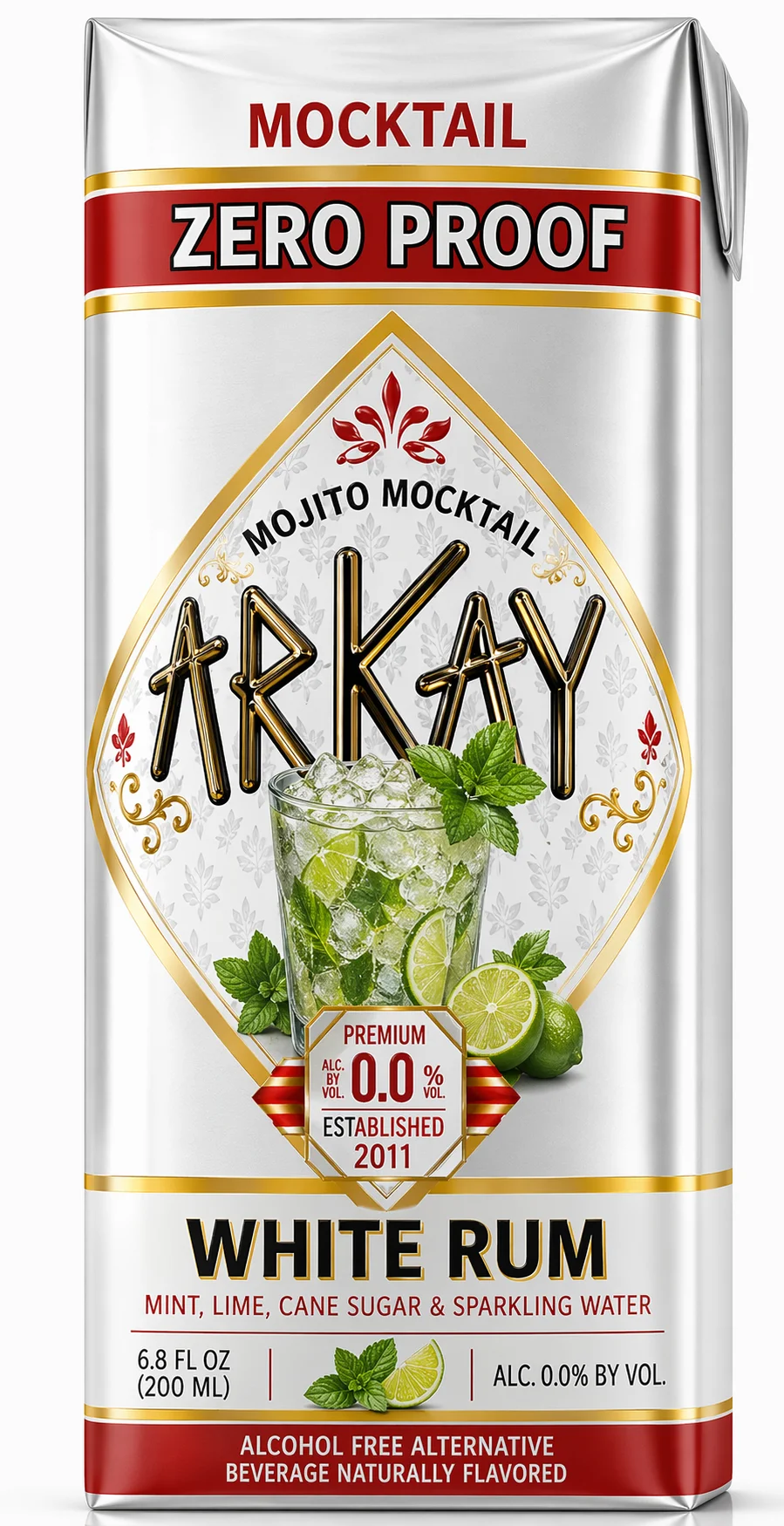 ARKAY Mojito Zero Proof Mocktail