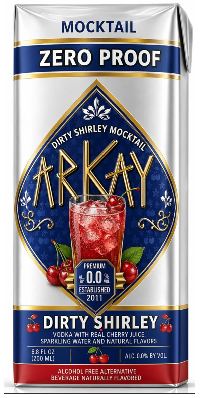 ARKAY Zero Proof Mocktail 200 ml Tetra Pack