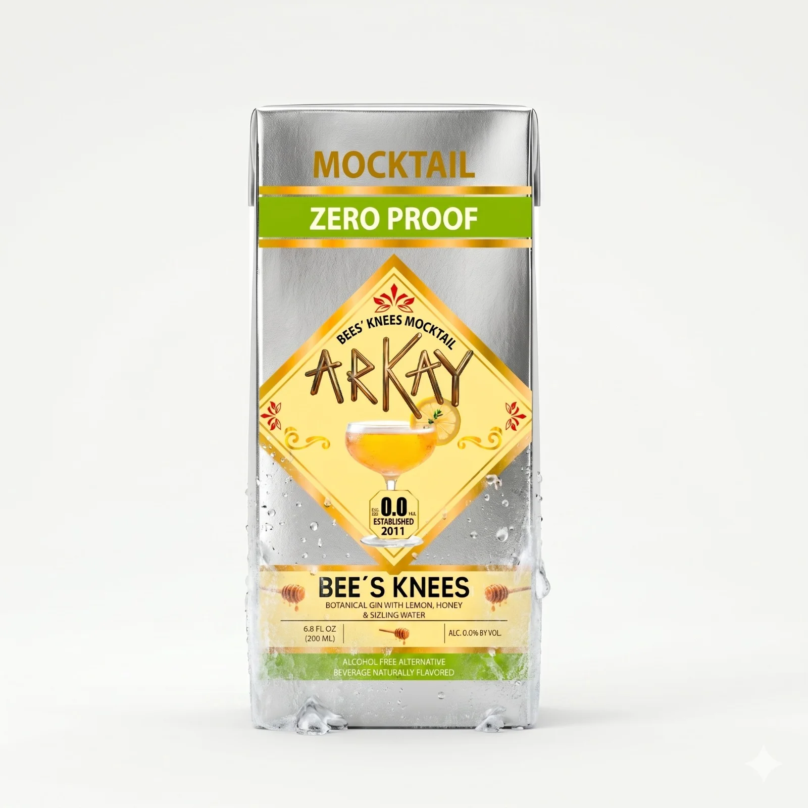 ARKAY Bee's Knees Zero Proof Mocktail