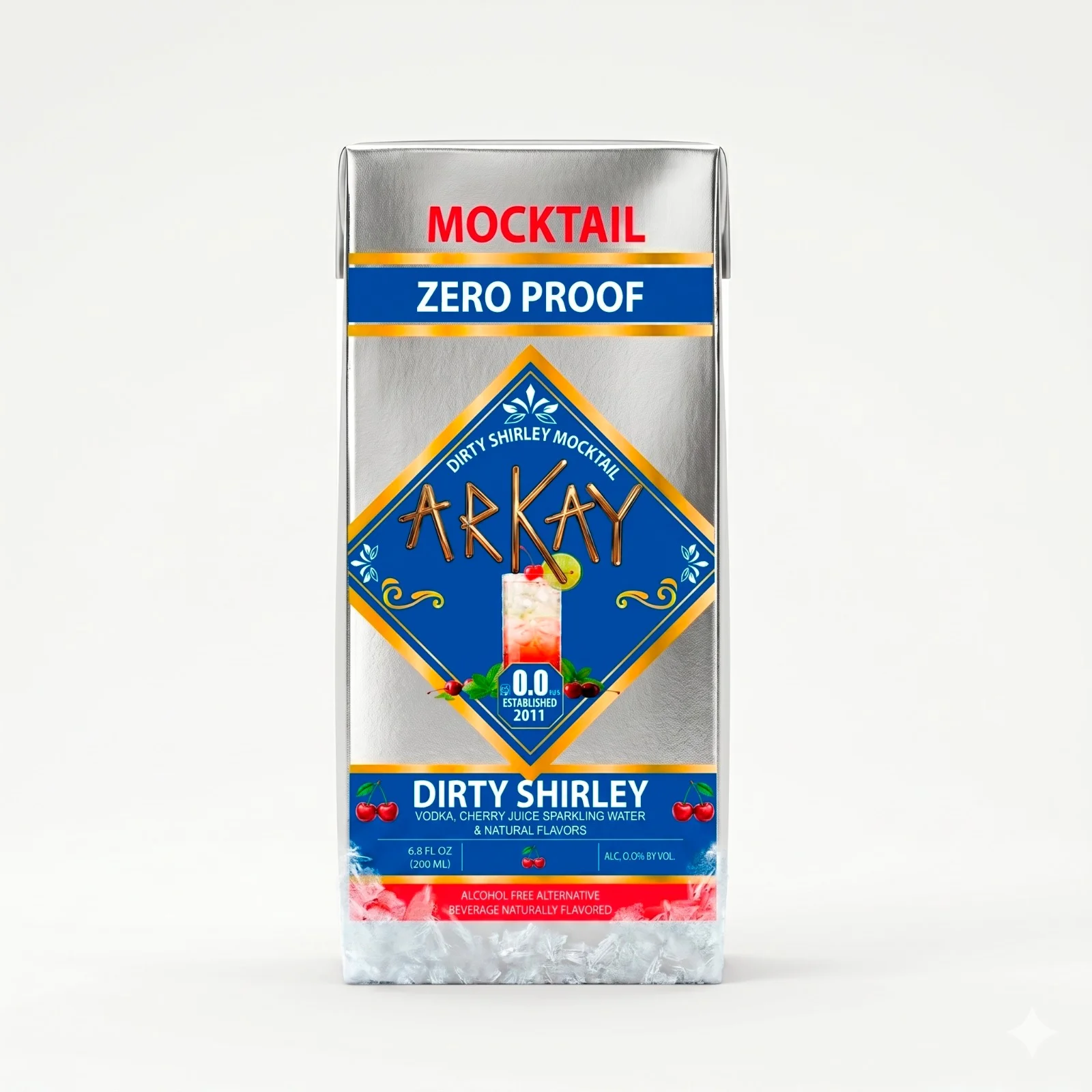 ARKAY Dirty Shirley Zero Proof Mocktail