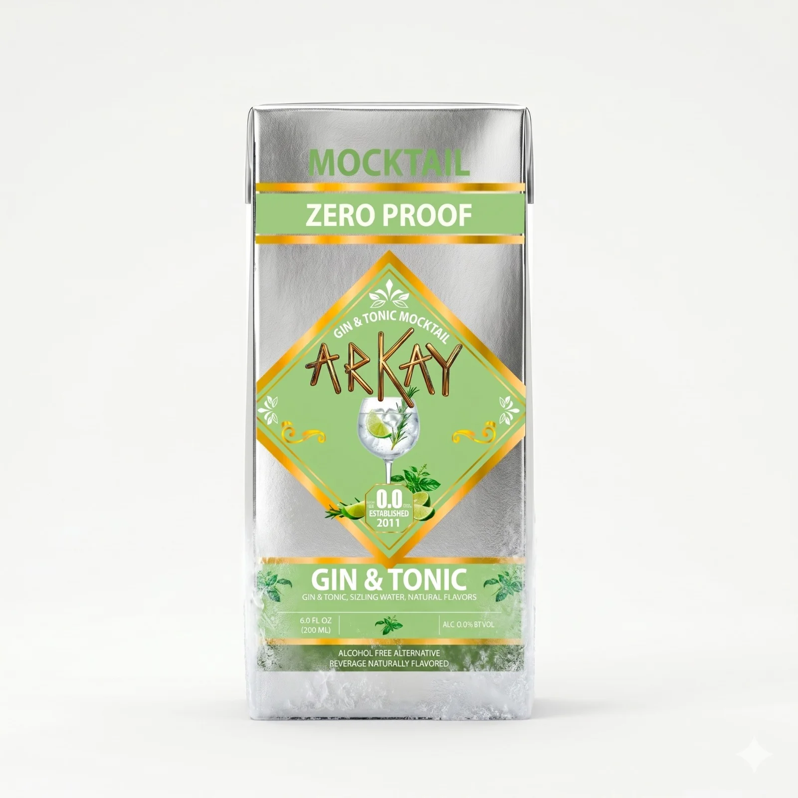 ARKAY Gin & Tonic Zero Proof Mocktail