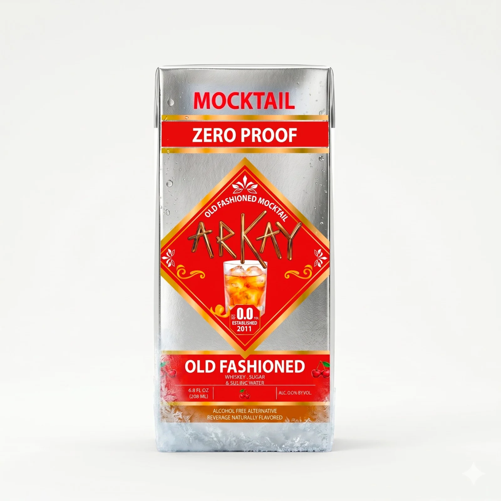ARKAY Old Fashioned Zero Proof Mocktail