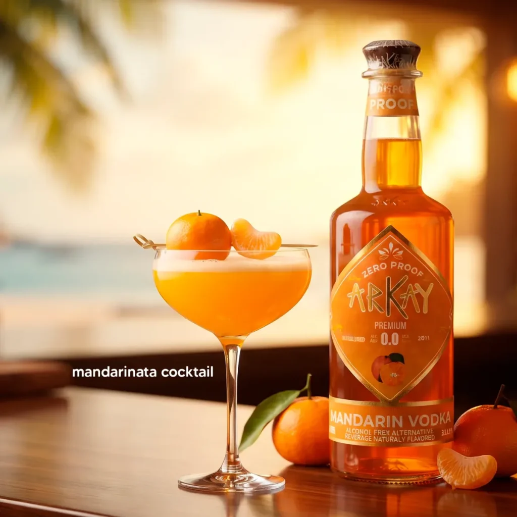 Mandarinata mocktail