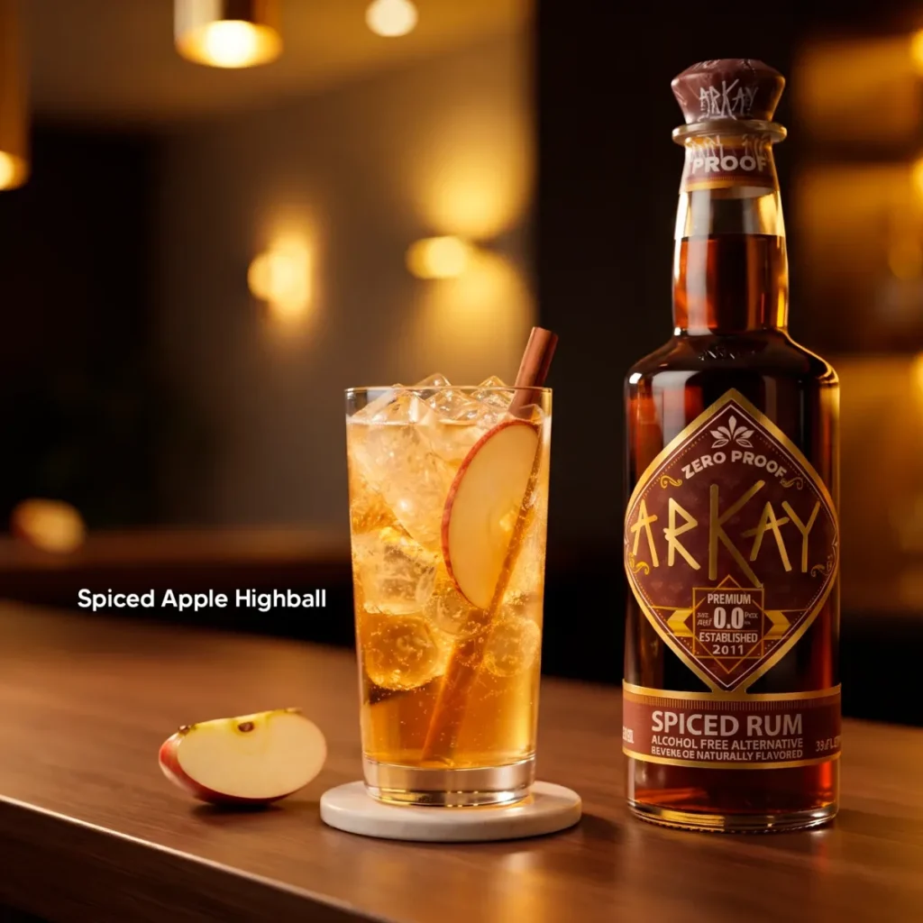 Spiced Apple mocktail